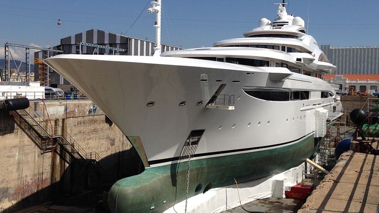 Hi-res image - Coppercoat - Coppercoat-Superyacht, mega-yacht "Maryah"