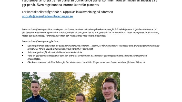 Ny lokalavdelning i Uppsala