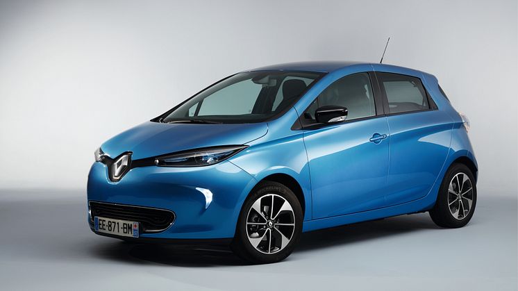 SÄLJSTART FÖR RENAULT ZOE MED 400 KM (NEDC) RÄCKVIDD
