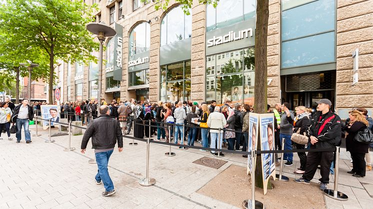Stadiums första butik utanför Norden invigd