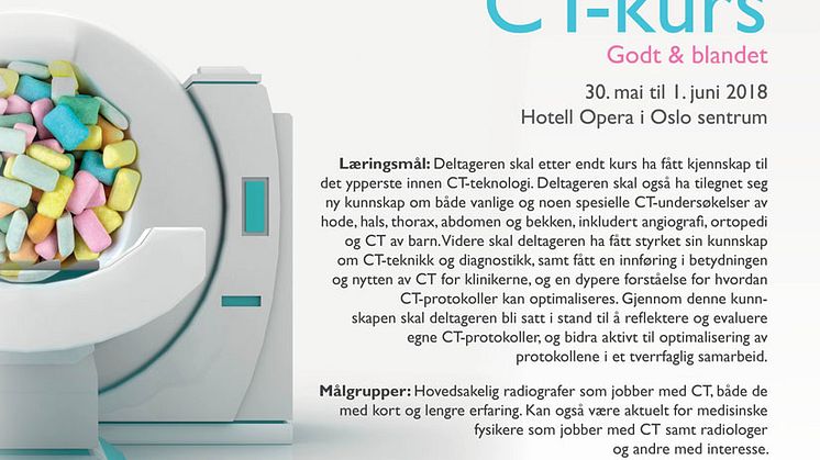 Fagkurs - CT godt og blandet