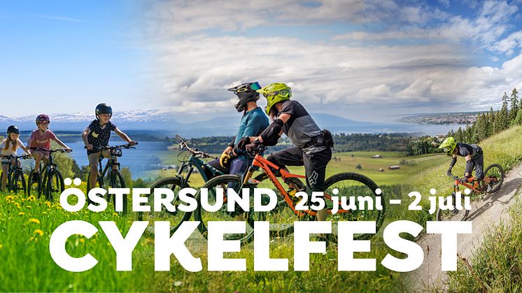  Cykelfest ska stärka Östersund som cykeldestination