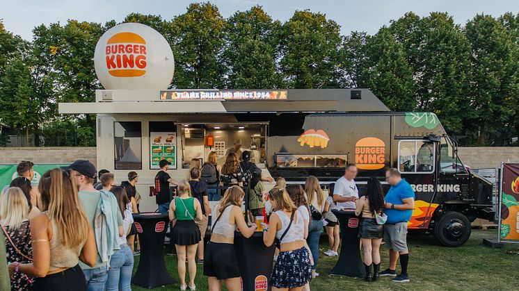 Der erste Burger King® auf vier Rädern in Deutschland