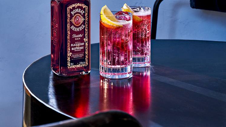 Bombay Bramble, a bold new gin bursting with 100% flavour from blackberries and raspberries
