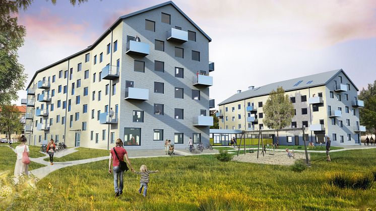 Kvarteret Snickaren på väster i Lund.