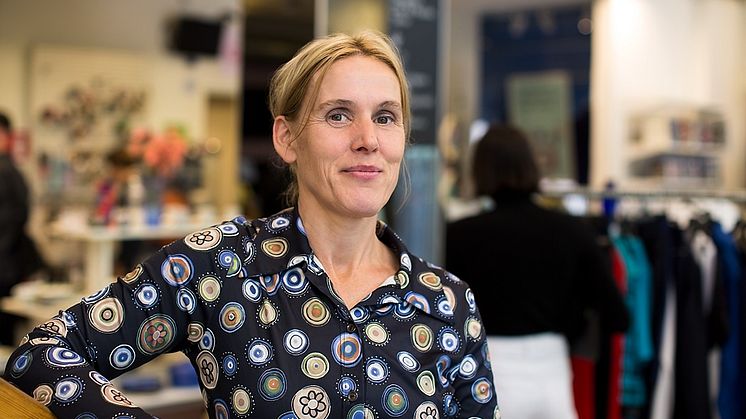 Caroline Andermatt, VD på Myrorna och på plats 67 bland "Handelns 100 mäktigaste"