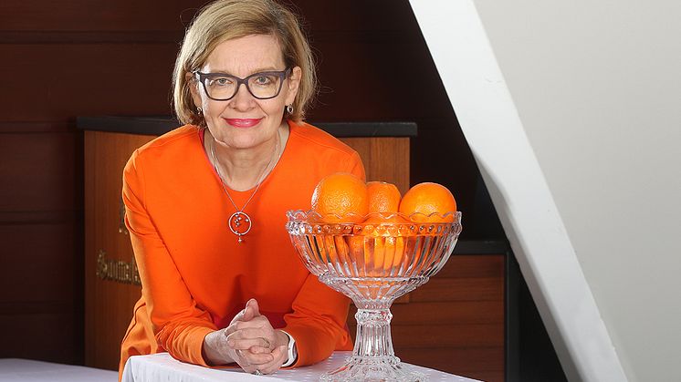 Sydänliiton puheenjohtaja Paula Risikko. Kuva Tapani Romppainen.