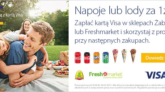 Visa promuje płatności kartami wspólnie z sieciami Żabka i Freshmarket