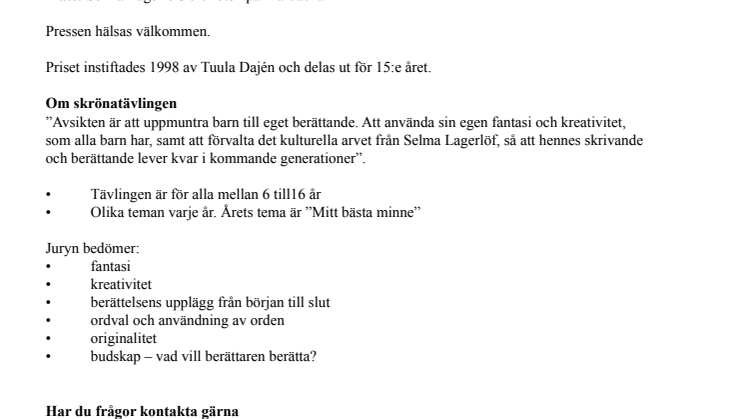Kreativa Sunneelever går i Selmas spår