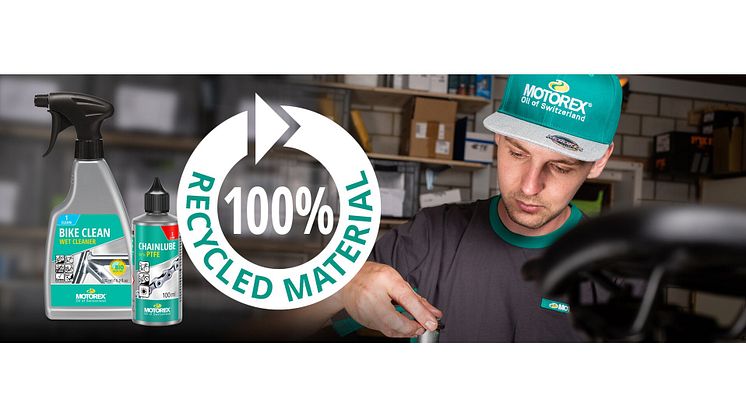 Pressemitteilung Paul Lange & Co. | MOTOREX führt recycelbare Verpackungen ein