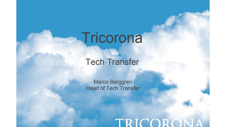 Marco Berggren, Tricorona