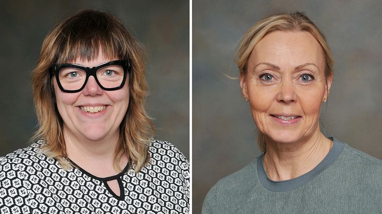 Malin Svanholm och Susanne Königson arbetar mot samma mål - Kramfors kommun ska ha Västernorrlands bästa företagsklimat 2025.