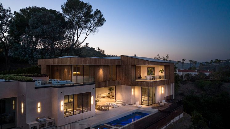Traumhaftes Panoramahaus mit Kebony Fassade