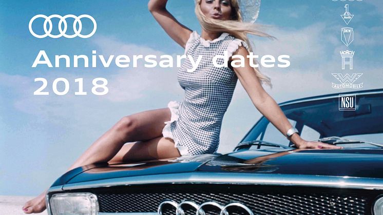 Audi jubilæer i 2018