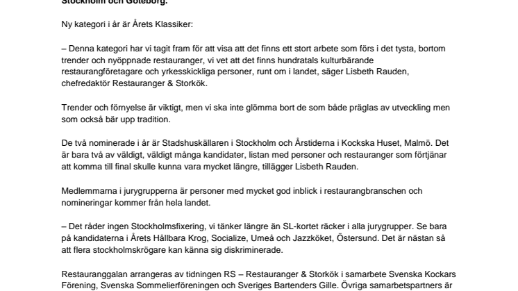 Sveriges restaurangkarta har snart inga vita fläckar