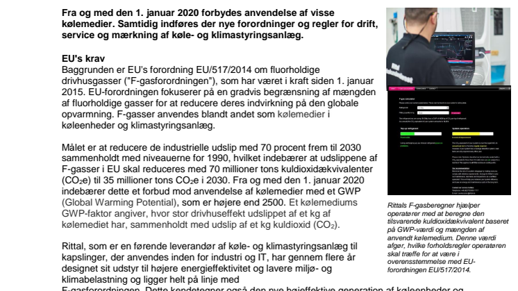 Skån klimaet og følg reglerne med Rittal
