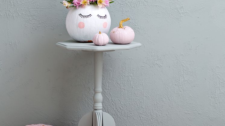 Dekorerad pumpa enhörning