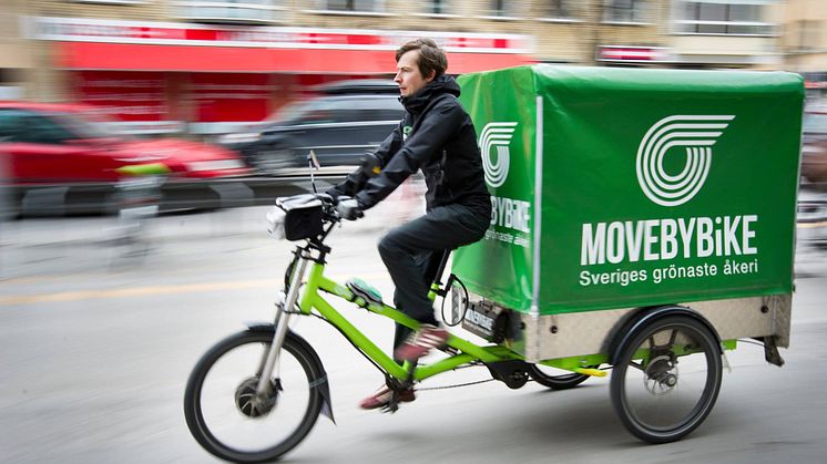 Smart cykellogistik kan ge attraktiva och effektivare städer - läs Jeppe Larsens inlägg på Samhällsbyggarbloggen!