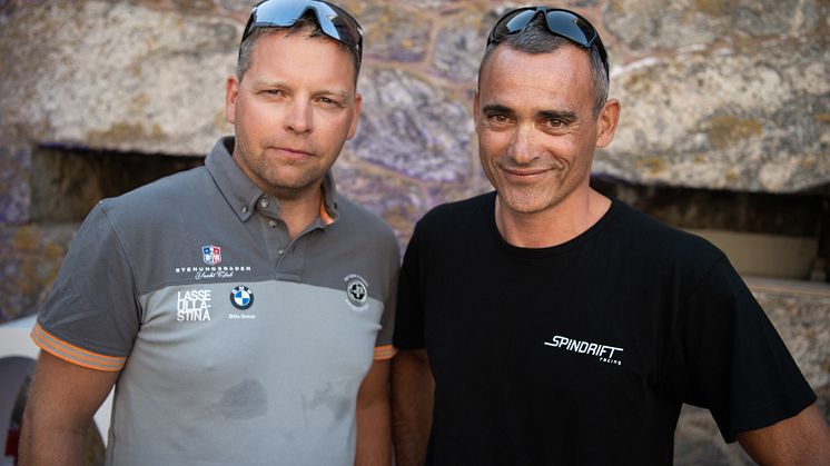 Johnie Berntsson och Yann Guichard.