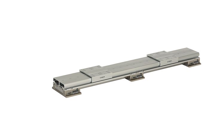 The LCM-X linear conveyor module Photograph shows two 500mm modules joined together.