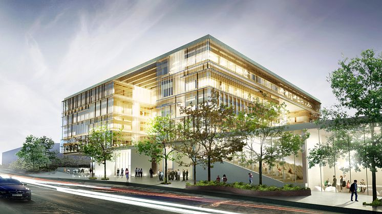 Arkitektförslag klart för tillbyggnad av Ekonomihögskolan i Lund