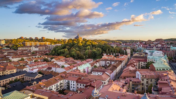 Blick auf Haga und Sansen Kronan © Per Pixel Petersson 