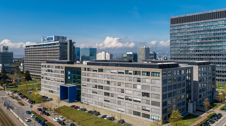 Campus Carrée in der Lyoner Straße 25, Frankfurt a. M. (Quelle: Aroundtown SA/TLG Immobilien AG; Urheber: Reinhardt & Sommer)