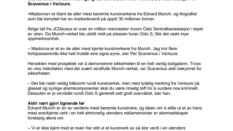 Alarmselskap med verdens mest verdifulle reklamemonter