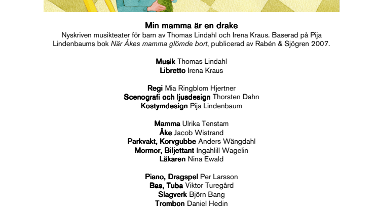 Informationsmaterial om Min mamma är en drak