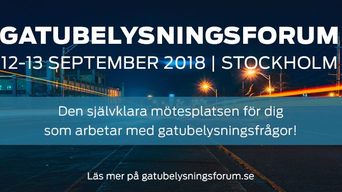 DEFA gästar Gatubelysningsforum