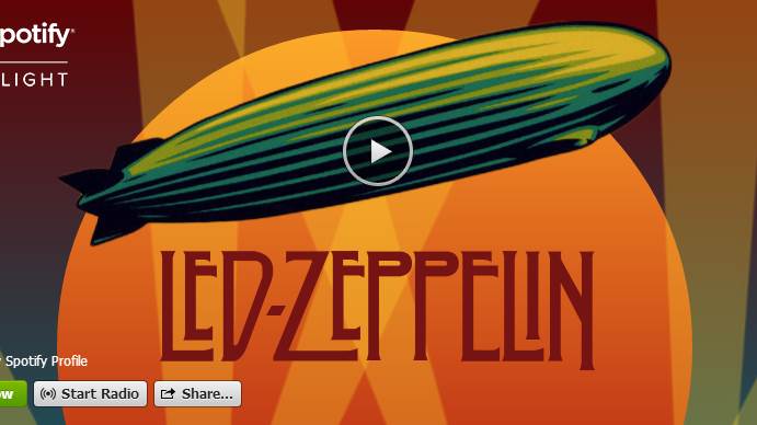 LED ZEPPELIN ARRIVES ON SPOTIFY