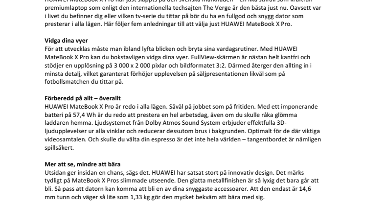 Fem goda skäl: Därför ska du vara kräsen när du väljer laptop