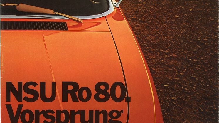 Brug af sloganet i Audi NSU brochure