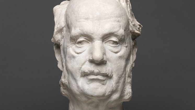 Gustav Vigeland: Sophus Bugge, 1902. Plaster. Vigeland Museum, Oslo