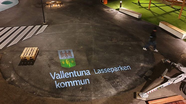 Lasseparken, lekplats i centrala Vallentuna