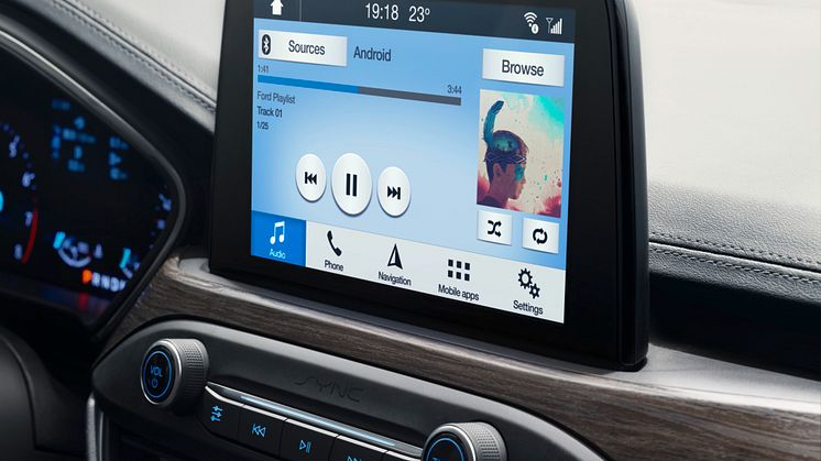 Ny Ford Focus Vignale teknologi