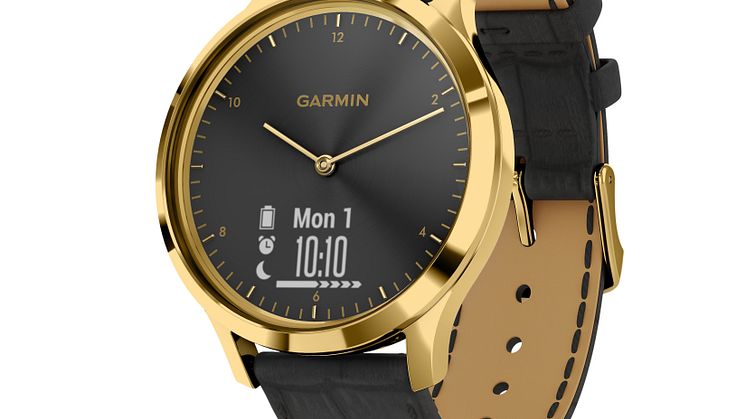 vívomove HR Premium Gold Schwarz Schwarz 