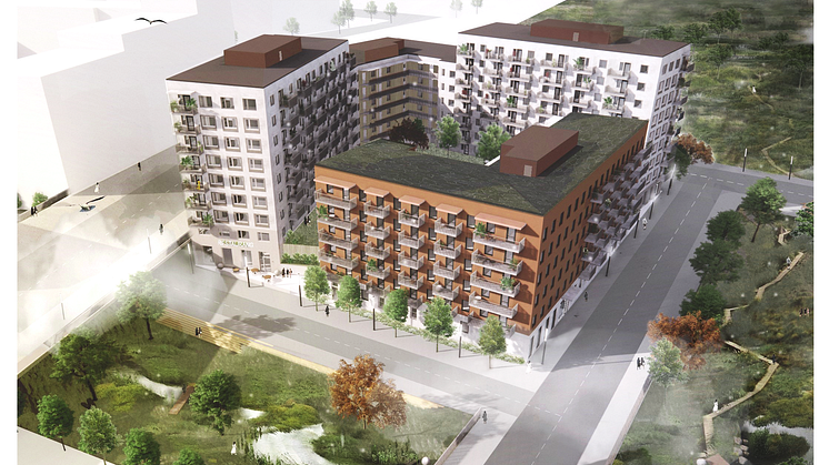 Parkkvarteret, Barkarbystaden