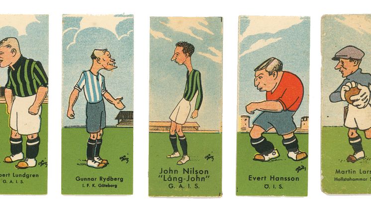 Fotbollsbilder 1930-tal