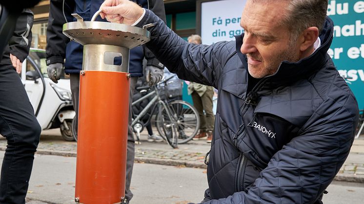 Installation af det første partikelfilter-system på Frederiksberg
