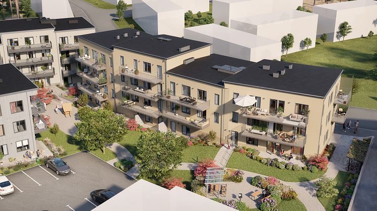 Brf Vega Avenue i Haninge är OBOS Kärnhems elfte etapp i Vega.