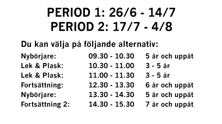 Hasseldalens simskola 2017