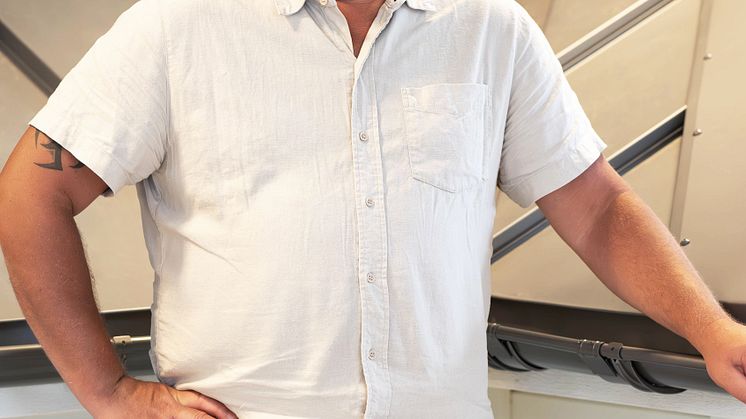 Bjarne Petersson, försäljningschef, Plannja Steinwalls
