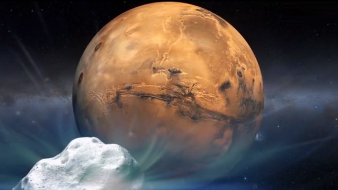 Svenskt instrument gör mätningar när en komet passerar Mars
