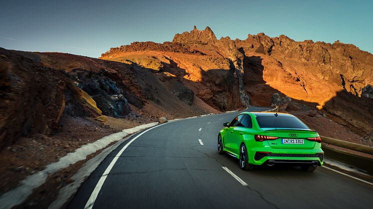 Audi RS 3 Limousine (Kyalamigrøn)
