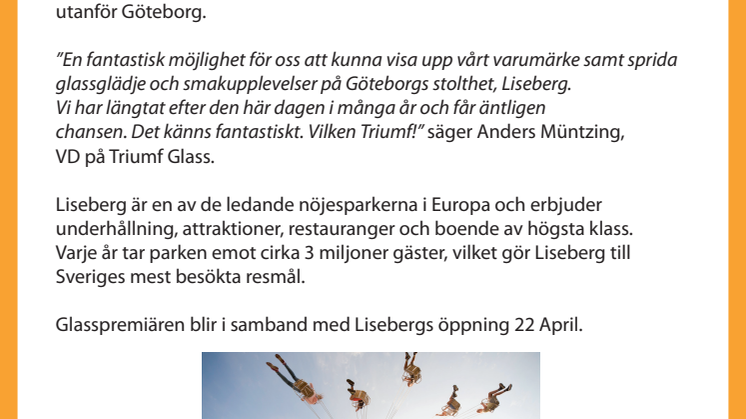Liseberg väljer lokalt