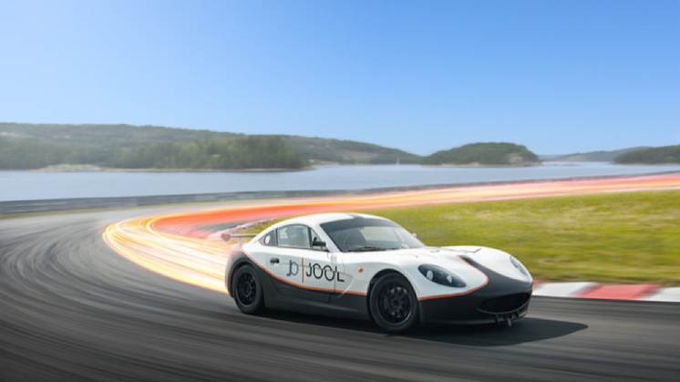 JOOL sponsors Douglas Dahlström, Ginetta GT5 Challenge Sweden