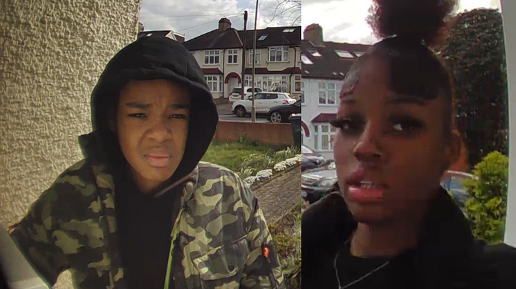 Shanai Bonaparte-Chambers and Angel Holly