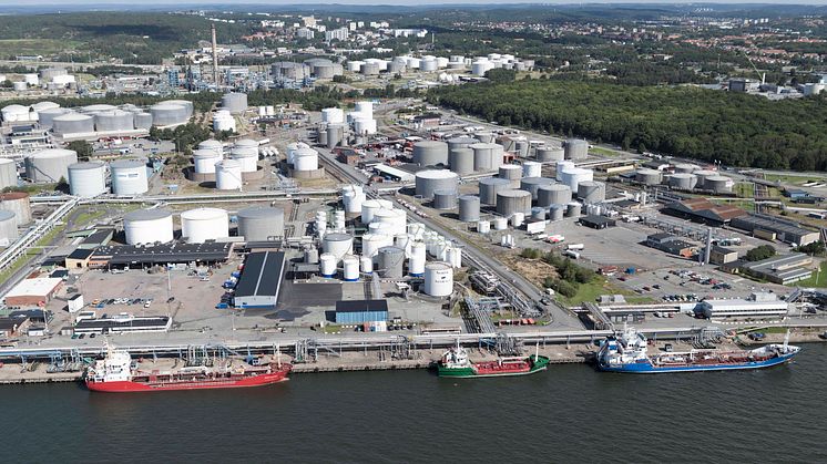 EU-miljoner till LNG-terminal i Göteborgs Hamn