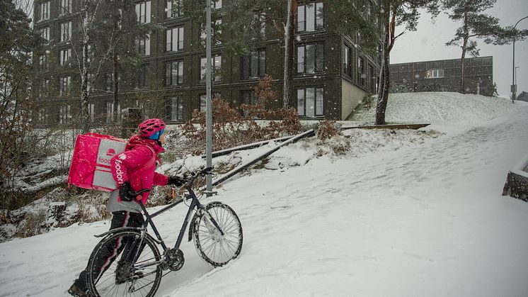 foodorabud i snøen